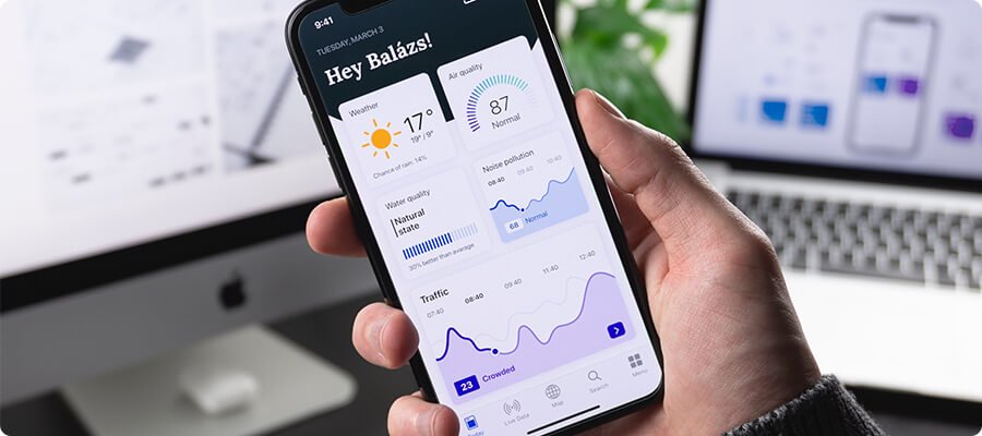 اپلیکیشن موبایل با پیام آوا