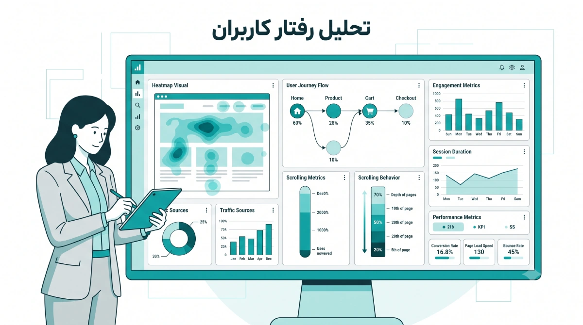 افزایش زمان ماندگاری کاربر