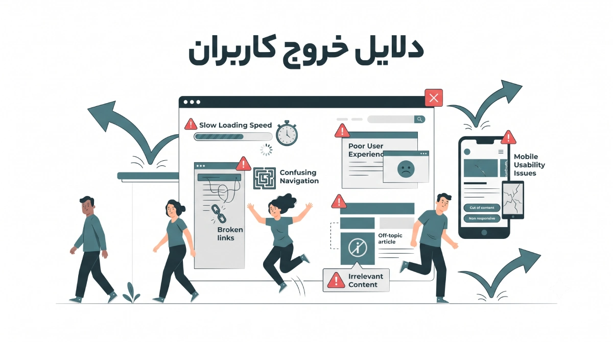 افزایش زمان ماندگاری کاربر