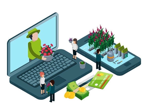 هزینه طراحی سایت گلفروشی