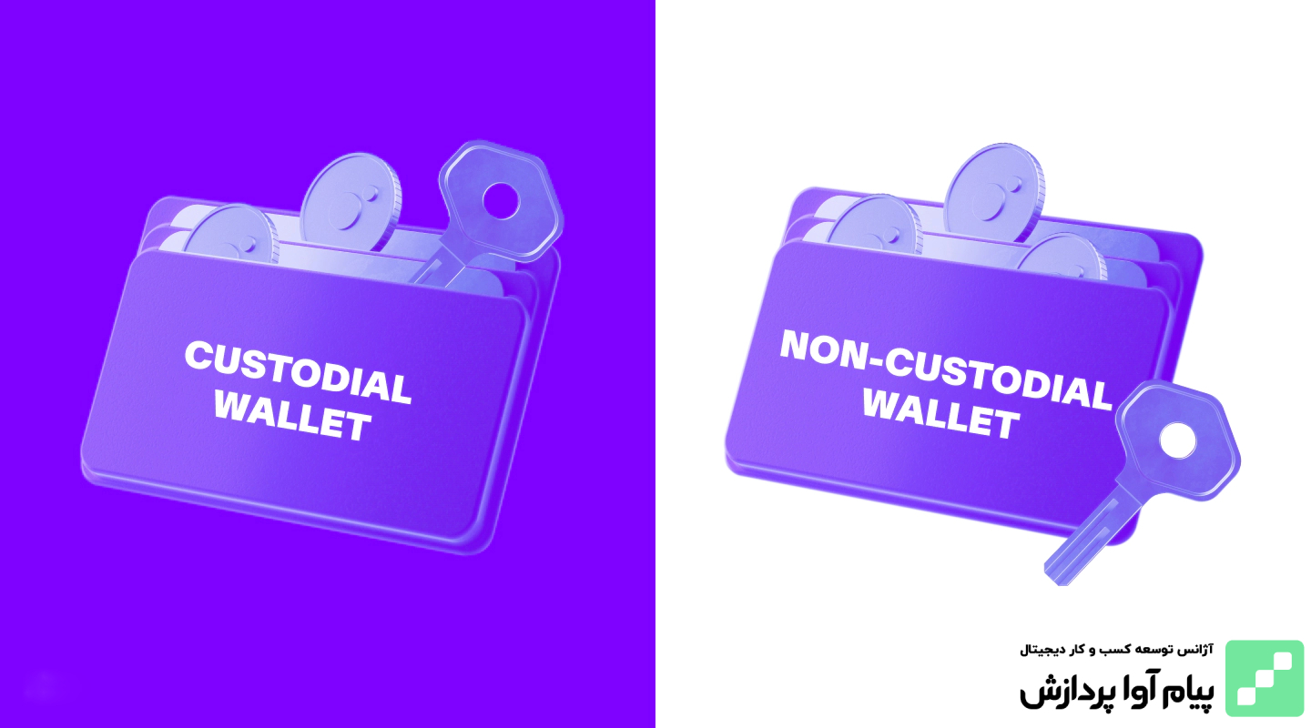 کیف پول های دیجیتال کاستدی و غیر کاستدی