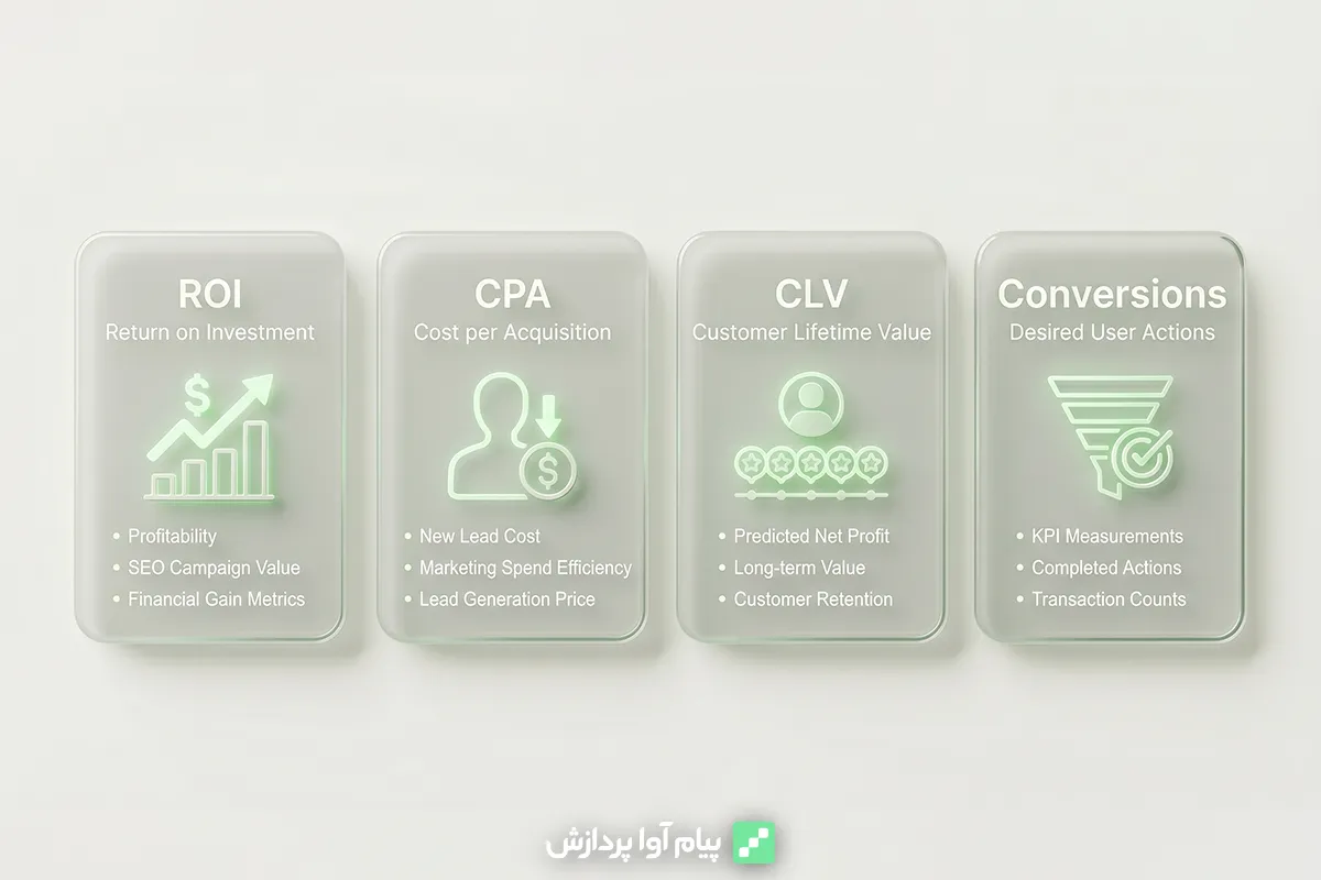 شاخص های مالی kpi سئو