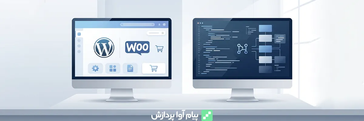 تفاوت سایت فروشگاهی ووکامرس و سایت اختصاصی