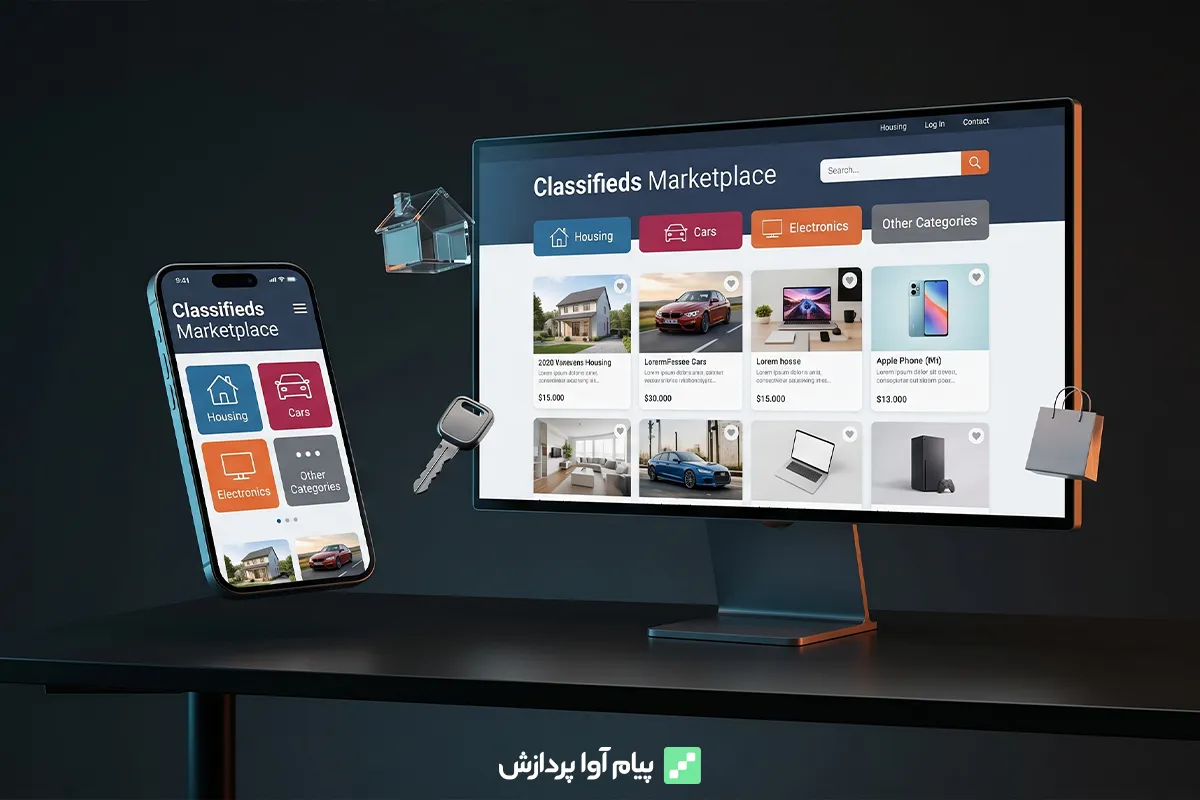 طراحی سایت نیازمندی