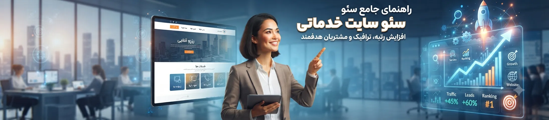 سئو سایت خدماتی